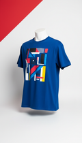 Boxy Tee With Hand-Drawn Skyline